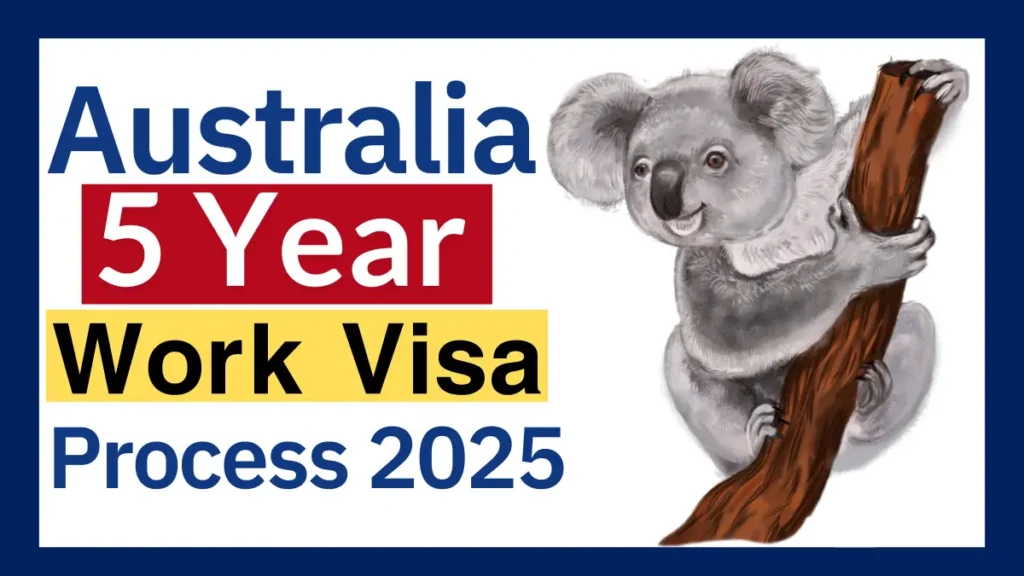 Australia 5 Year Work Visa with Family (Subclass 494 Visa) October 2025