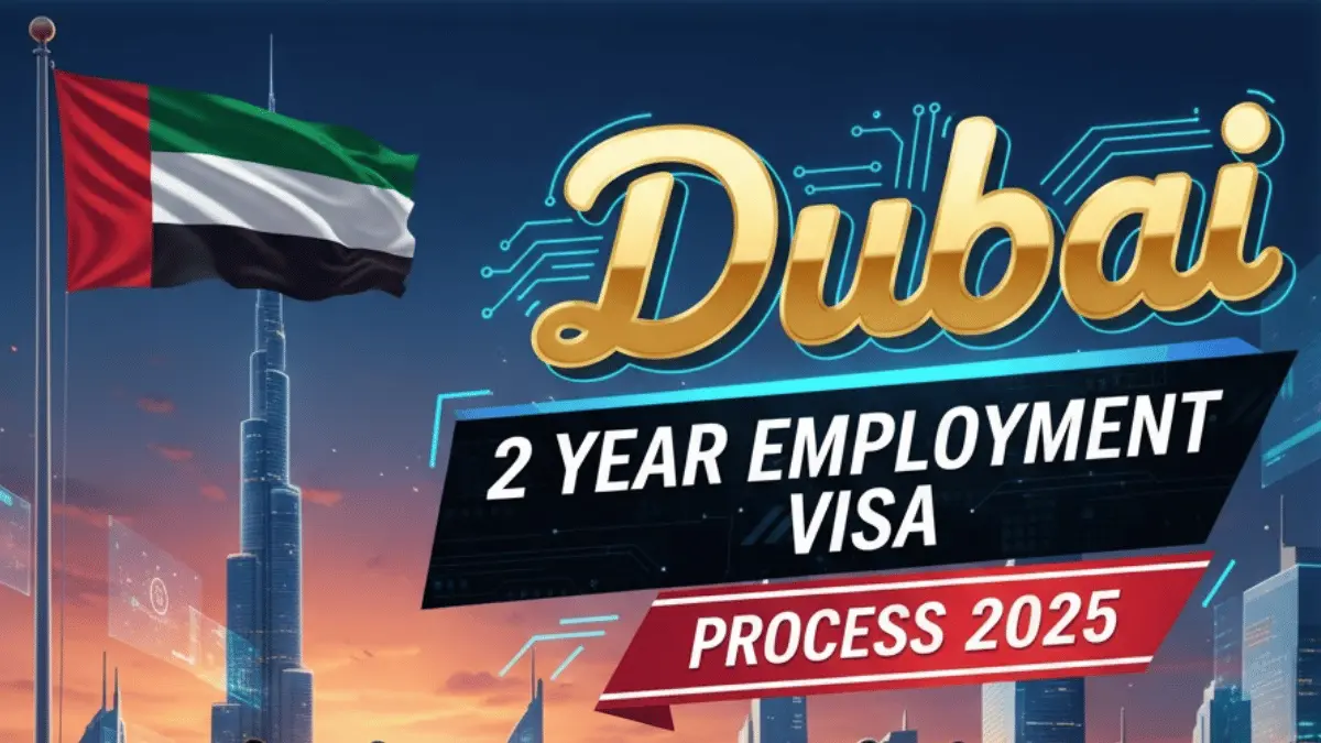Dubai 2 Year Employment Visa Process October 2025: Everything You Need to Know (Step by Step Process)