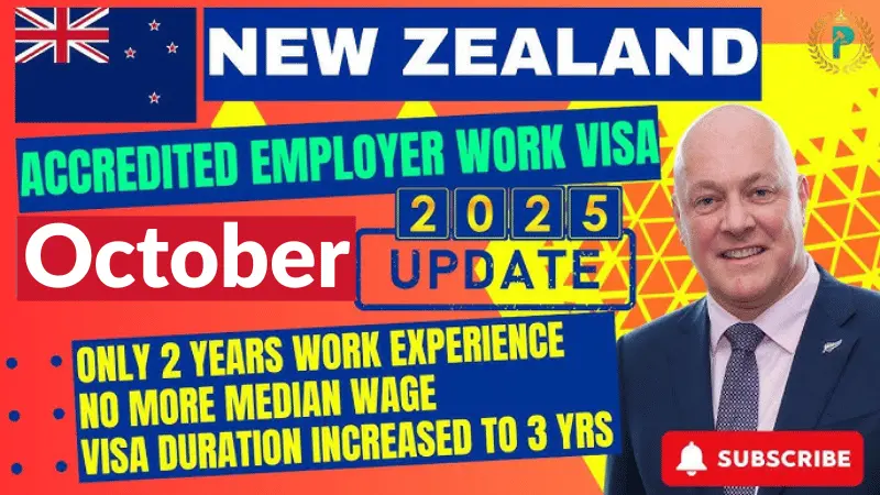 New Zealand Accredited Employer Work Visa Process October 2025: Step by Step Application Process